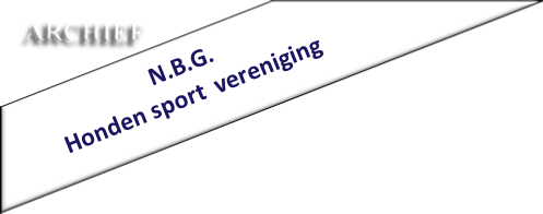                        N.B.G.
Honden sport  vereniging                   